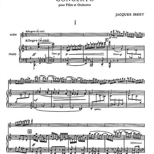 Concerto for Flute and Orchestra (Flute and Piano)