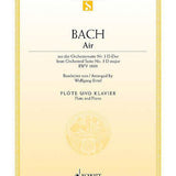 Air from Orchestral Suite No. 3 in D Major BWV 1068 (Flute and Piano)