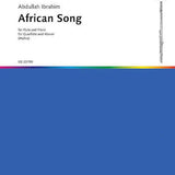 afrikanisch Song (Flöte und Klavier)