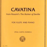 Cavatina from Rossini's Barber of Seville, D568 (Flute and Piano)