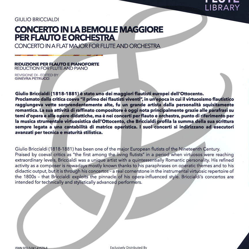 Concerto in A-flat Major (Flute and Piano)