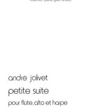 Petite Suite (Flöte, Bratsche, Harfe)