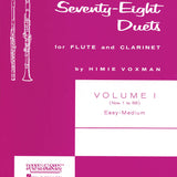 78 Duets for Flute and Clarinet - Volume 1 - Easy to Medium (No. 1-55)