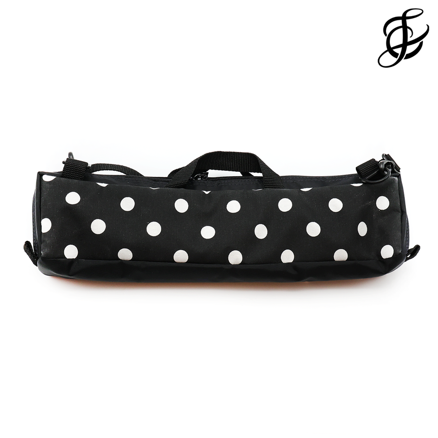 Altieri Case Cover for B Footjoint Flute French Case - Polka Dots