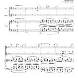 Au Fond Temple Saint from The Pearl Fishers (Two Flutes and Piano)