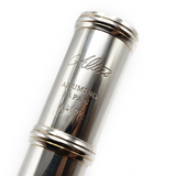 Altus 1107 #070243 - Britannia silver tubing, offset G, split E mechanism, B footjoint, 14K gold lip plate and riser