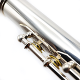 Altus 1107 #070243 - Britannia silver tubing, offset G, split E mechanism, B footjoint, 14K gold lip plate and riser