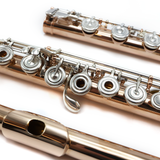 Altus 1207 #12122 - 18K gold clad sterling silver, offset G, split E mechanism, C# trill key, D# roller, B footjoint