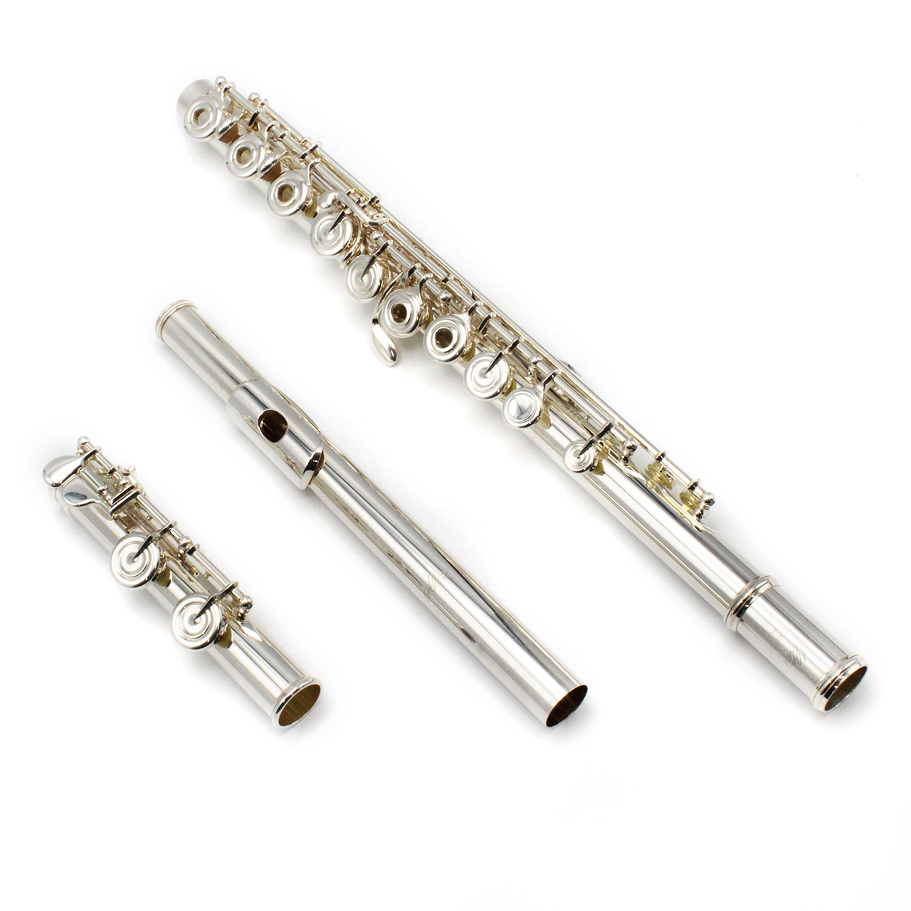 Altus TSII #16615 - Sterling Silver, Offset G, Split E Mechanism, C Footjoint