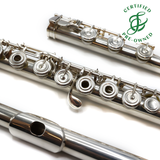 Altus 1807 #7526 - Silver, Offset G, split E mechanism, D# roller, B footjoint, 14K gold riser