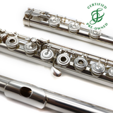 Altus 1507 #9235 - Silver flute, offset G, split E mechanism, C# trill key, D# roller, 14K gold riser