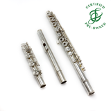 Altus 1507 #9235 - Silver flute, offset G, split E mechanism, C# trill key, D# roller, 14K gold riser