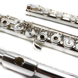 Altus Flute A9 #D0517 - Britannia Silver Headjoint, Offset G, Split E Mechanism, C# Trill Key, B Footjoint