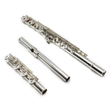 Altus Flute A9 #D0517 - Britannia Silver Headjoint, Offset G, Split E Mechanism, C# Trill Key, B Footjoint