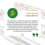 Amadeus by Haynes 680 Step-Up Flute - New