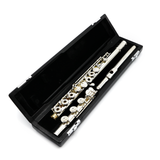 Amadeus 680 Flute #B2307885 - Sterling Silver Headjoint, Offset G, C# Trill Key, B Footjoint, 14K Gold Riser