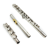 Armstrong Artist LTD Flute #7258039 - Inline G, B Footjoint, Engraved Gold Plated Lip Plate