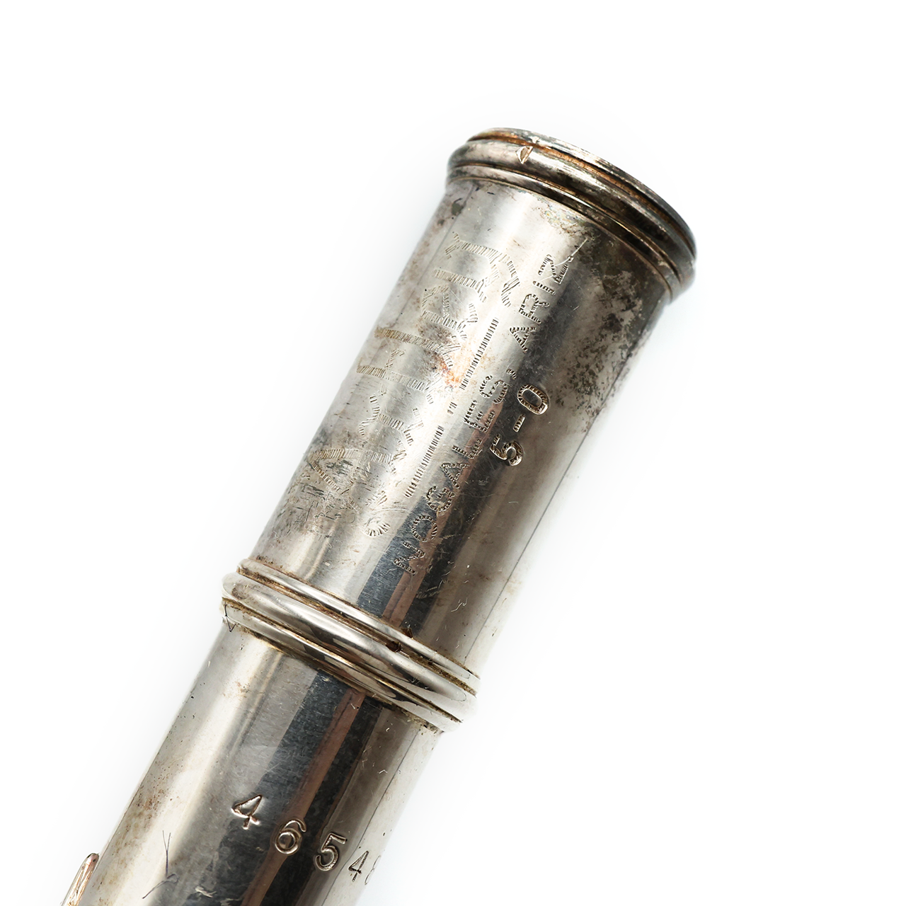 Artley 5-0 Flute #465489 - Silver Headjoint, Inline G, C Footjoint