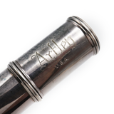 Artley Alto Flute #585126 - Silver plated, straight headjoint