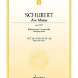 Ave Maria Op. 52, No. 6 (Flute and Piano)