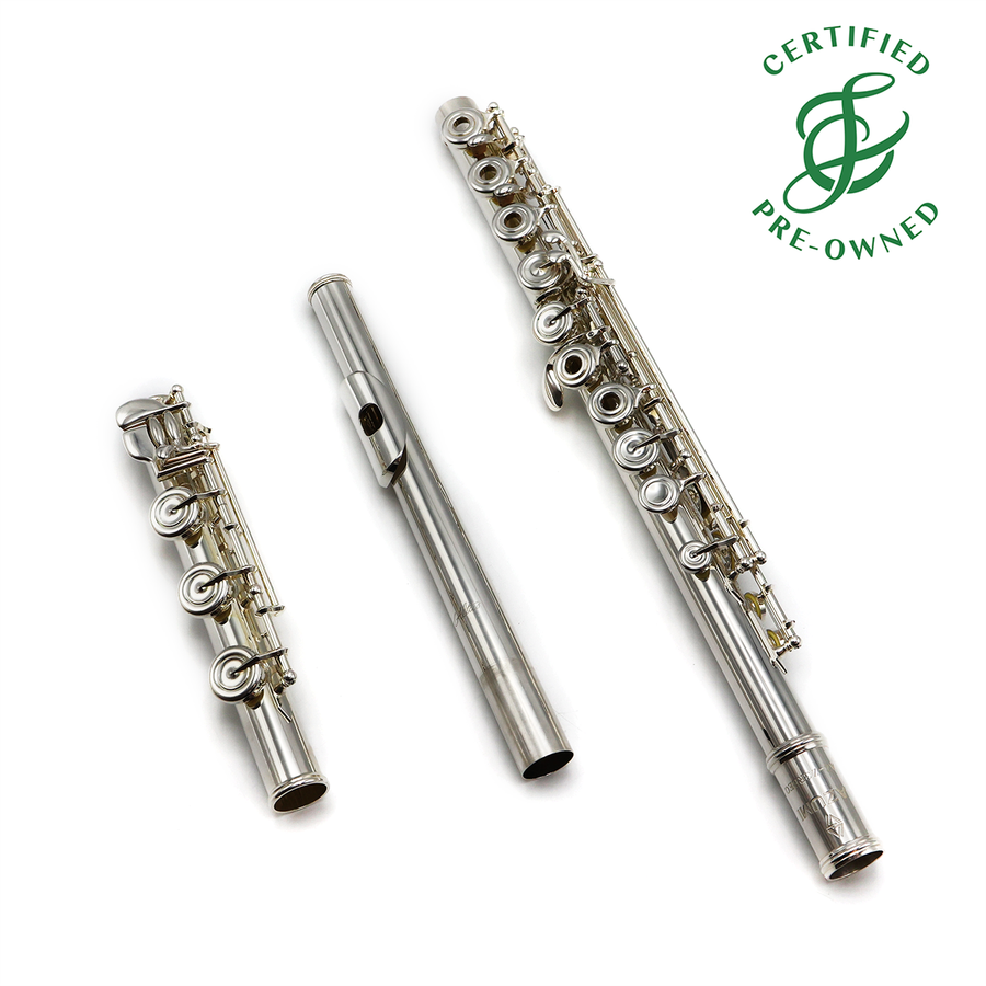Azumi 3 #BD00348 - Silver tubing, offset G, split E mechanism, C# trill key, B footjoint