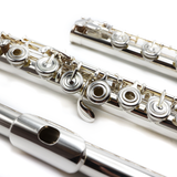 Azumi 3 #BD01961 - Sterling Silver Tubing, Offset G, Split E Mechanism, B Footjoint