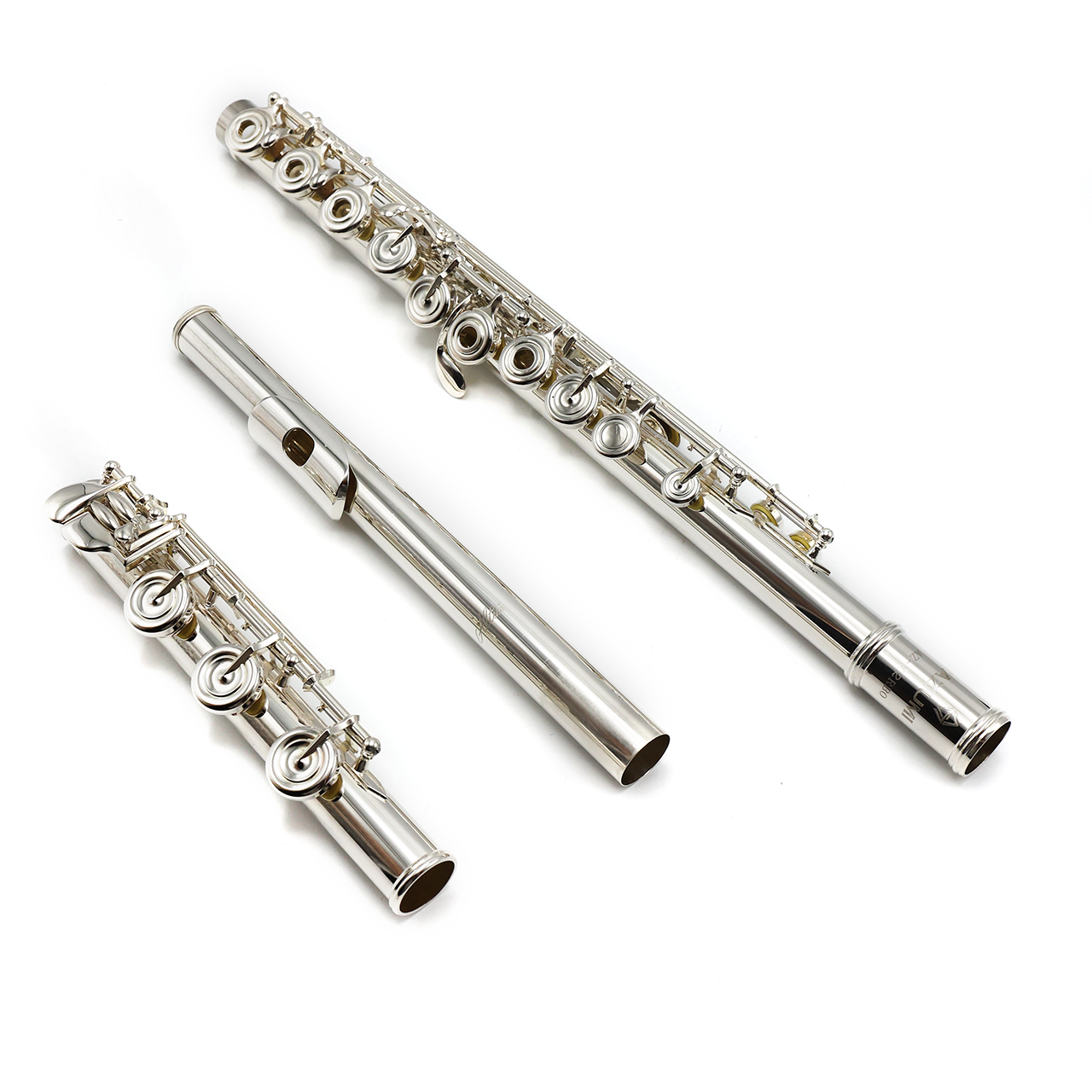 Azumi 2 #BD03144 - Sterling Silver Headjoint, Offset G, B Footjoint