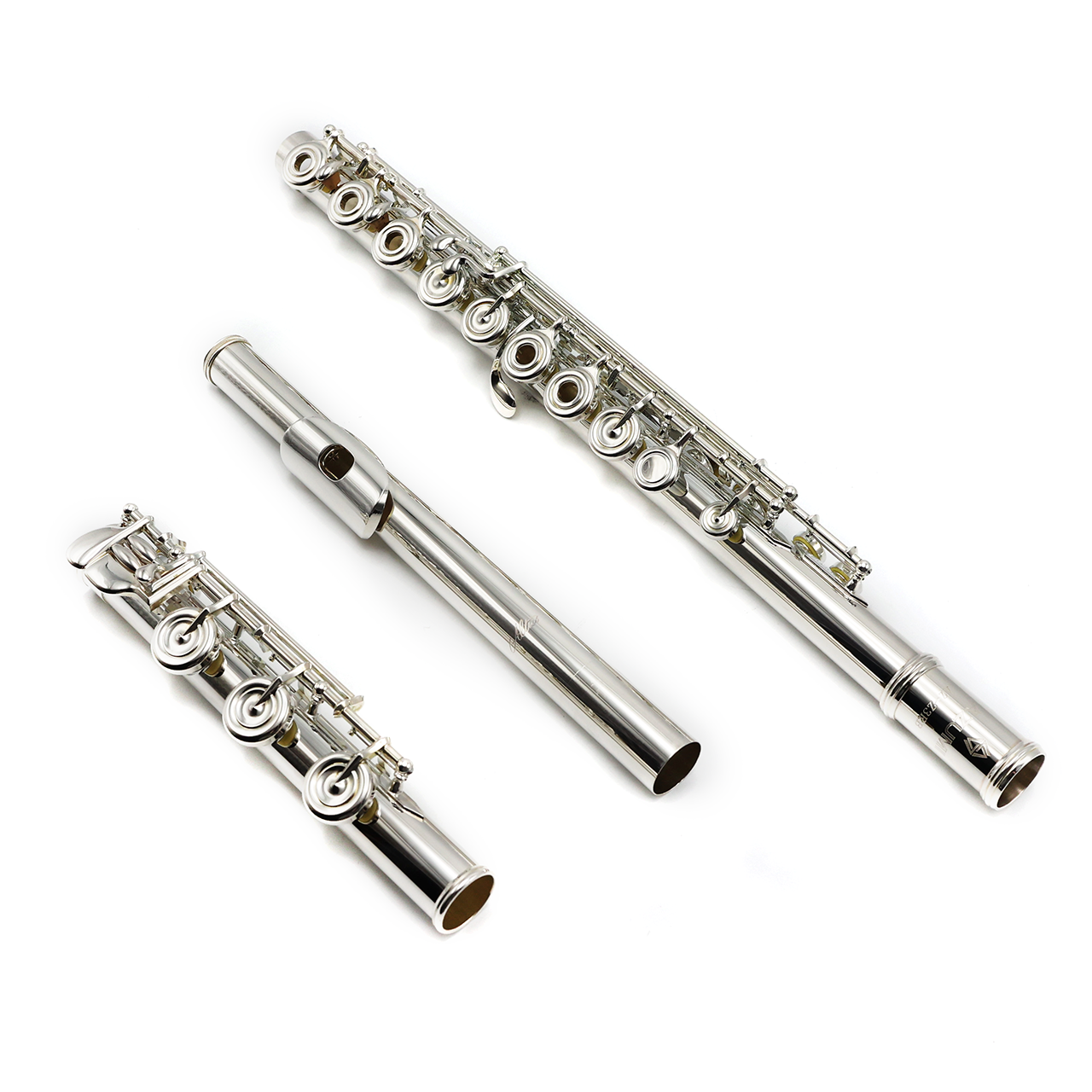 Azumi 3 #UD04658 - Sterling Silver Tubing, Inline G, C# Trill Key, B Footjoint