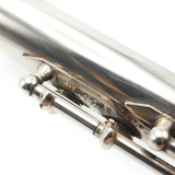 Azumi 1 #XD00568 - Sterling Silver Lip Plate and Riser, Offset G, B Footjoint
