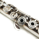 Azumi 1 #XD00568 - Sterling Silver Lip Plate and Riser, Offset G, B Footjoint