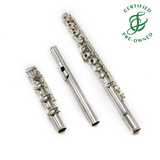 Azumi 3 #YD04363 - Sterling silver tubing, offset G, B footjoint