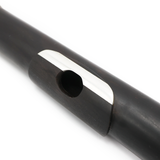 Bigio Headjoint #U-E36-001 - African Blackwood, Silver Insert