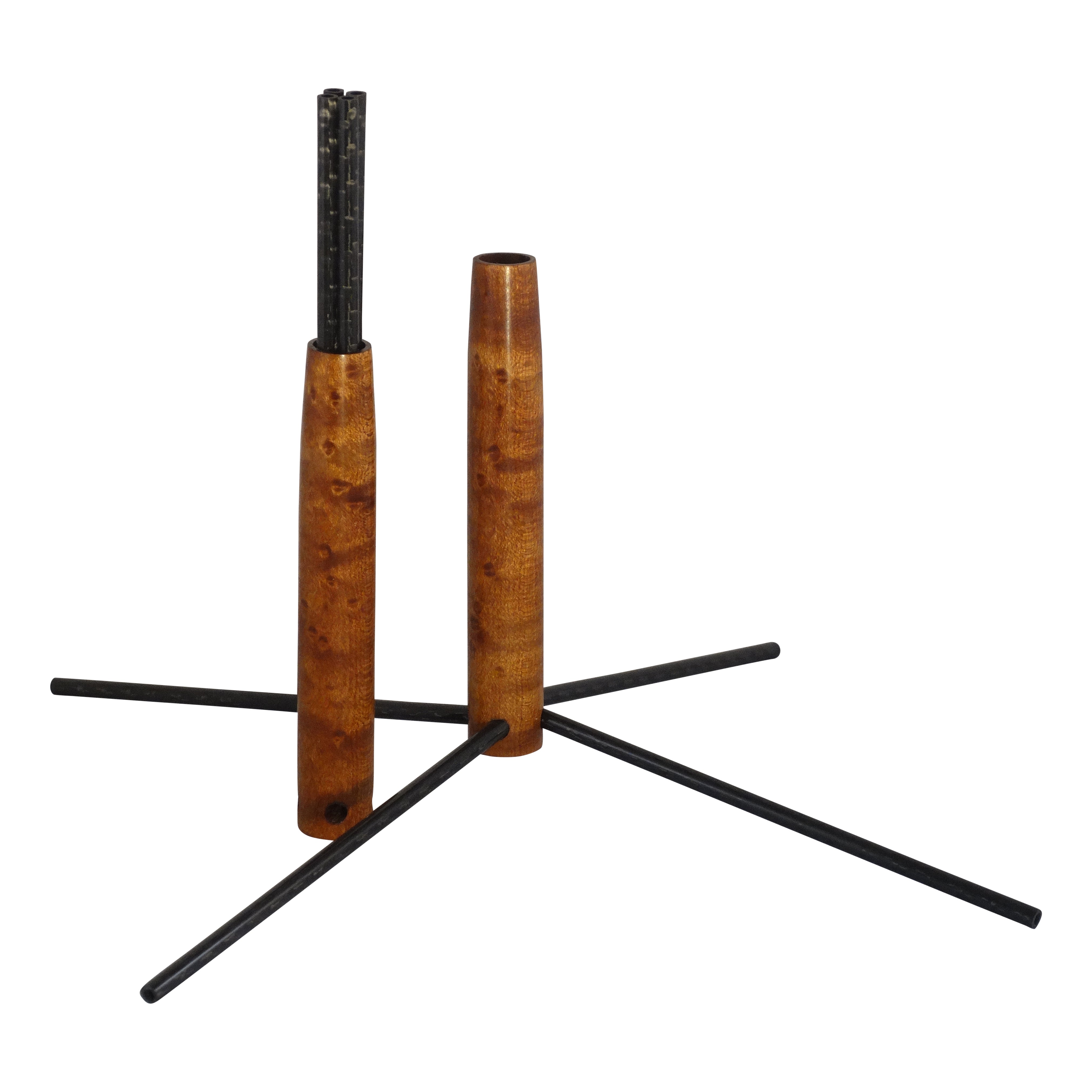 Wood Wind Design C Flute Stand - Wood