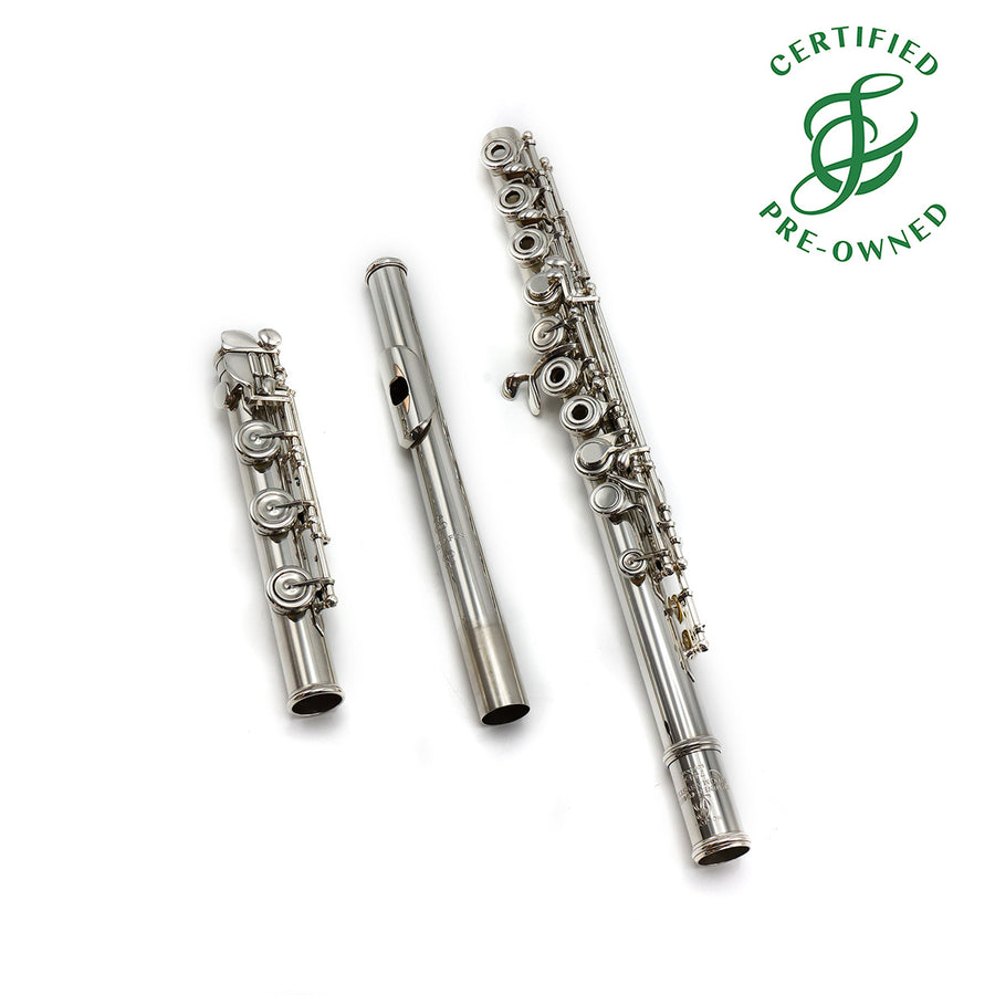 Brannen Custom 7445 Kingma System, sterling silver flute, offset G
