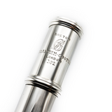 Brannen Custom #102 - Sterling Silver, Inline G, B Footjoint, Thin Wall