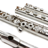 Brannen Custom #2035 - Sterling Silver, Offset G, C# Trill Key, C and B Footjoints, Thin Wall, Flute Makers of Australia Headjoint with 9K Gold Riser