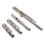 Brannen Custom #2035 - Sterling Silver, Offset G, C# Trill Key, C and B Footjoints, Thin Wall, Flute Makers of Australia Headjoint with 9K Gold Riser