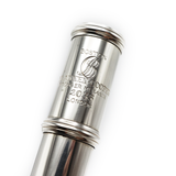 Brannen Custom #2035 - Sterling Silver, Offset G, C# Trill Key, C and B Footjoints, Thin Wall, Flute Makers of Australia Headjoint with 9K Gold Riser