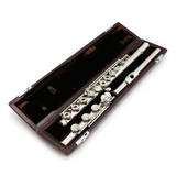 Brannen Custom #2035 - Sterling Silver, Offset G, C# Trill Key, C and B Footjoints, Thin Wall, Flute Makers of Australia Headjoint with 9K Gold Riser