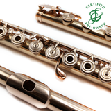 Brannen Custom #3233 - 9K gold flute, 14K gold tone holes and mechanism, inline G, B footjoint, 10K gold headjoint