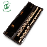 Brannen Custom #3233 - 9K gold flute, 14K gold tone holes and mechanism, inline G, B footjoint, 10K gold headjoint