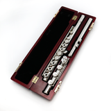 Brannen Custom #5024 - Sterling silver, inline G, B footjoint, Lafin headjoint with 14K gold riser and wings