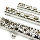 Brannen Custom Flute #5927 - Sterling Silver, Offset G, C and B Footjoints, Thin Wall, No Headjoint