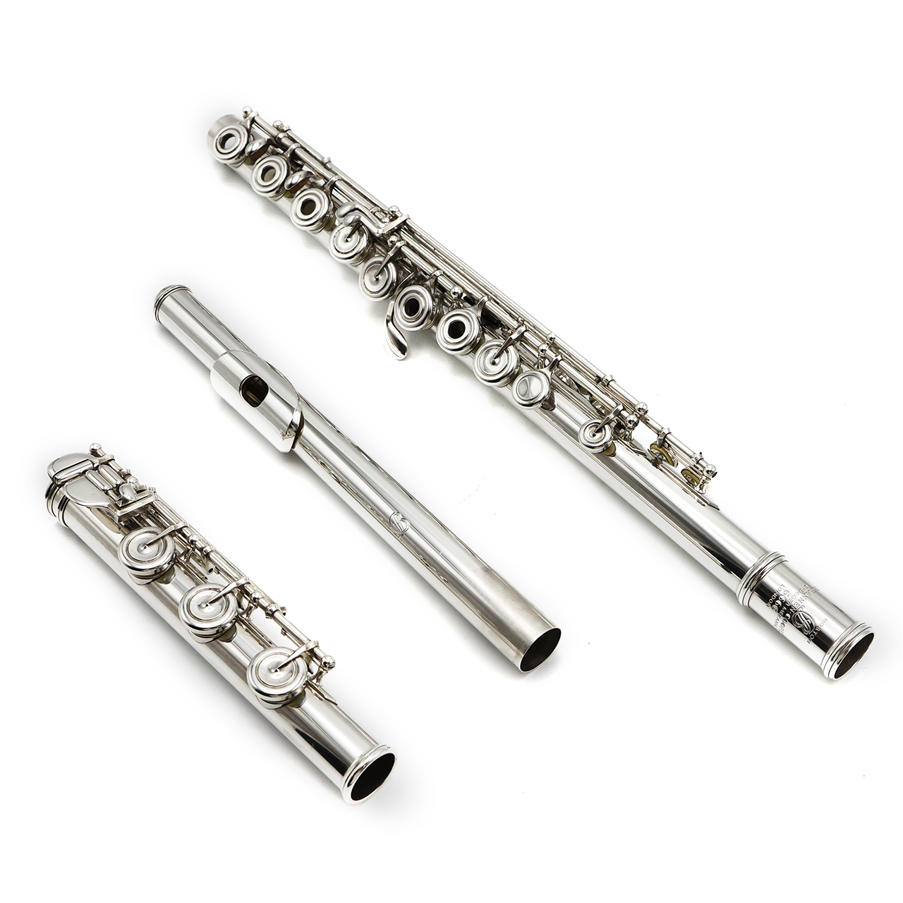 Brannen Custom #6666 - Sterling Silver, Offset G, C# Trill Key, D# Roller, B Footjoint, Heavy Wall, 14K Gold Riser