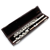 Brannen Custom #790 - Sterling silver, inline G, C# trill key, B footjoint, 9K gold Drelinger Headjoint with Platinum Air Reed