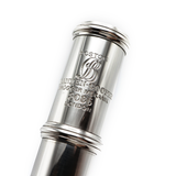 Brannen Custom #8086 - Sterling Silver, Offset G, C# Trill Key, B Footjoint, Heavy Wall, 15/85 Gold/Silver Alloy Lafin Headjoint with 14K Gold Riser and Wings
