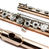 Brannen Custom #8092 - 10K Gold, Offset G, C# Trill Key, B Footjoint, 14K Lafin Headjoint with 14K Lip Plate, Wings, and Platinum Riser