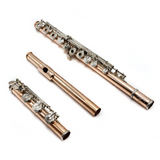 Brannen Custom #8092 - 10K Gold, Offset G, C# Trill Key, B Footjoint, 14K Lafin Headjoint with 14K Lip Plate, Wings, and Platinum Riser