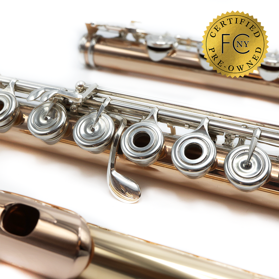 Brannen Custom #9326 - 14K Gold Flute, inline G, C# trill key, D# roller, B footjoint, Lafin 18K headjoint