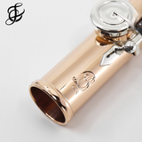 Brannen Brothers "Brögger Flute" in 14K Gold with Silver Keys - New